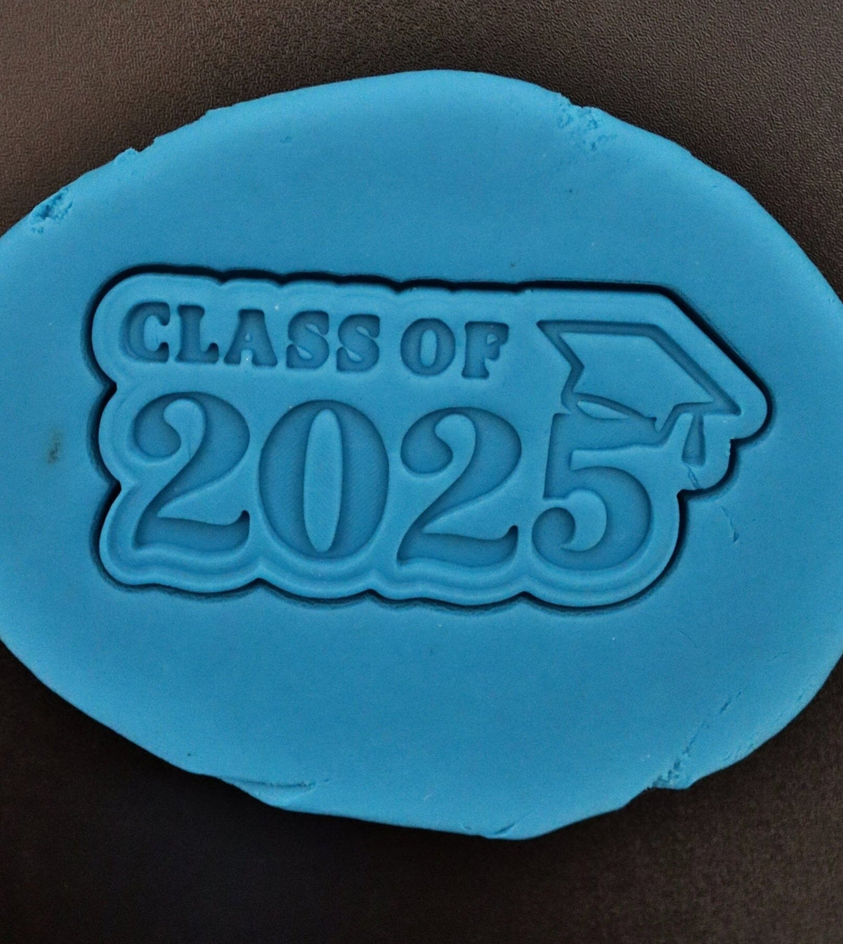 Class of 2025 Cookie Cutter | Stamp | Stencil - SHARP EDGES - FAST Shipping - Choose Your Own Size! #4D Cookie Cutter Lady 