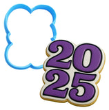 a cookie shaped like a number twenty twenty twenty twenty twenty twenty twenty twenty twenty twenty