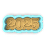 a cookie cutter with the number 2055 in it