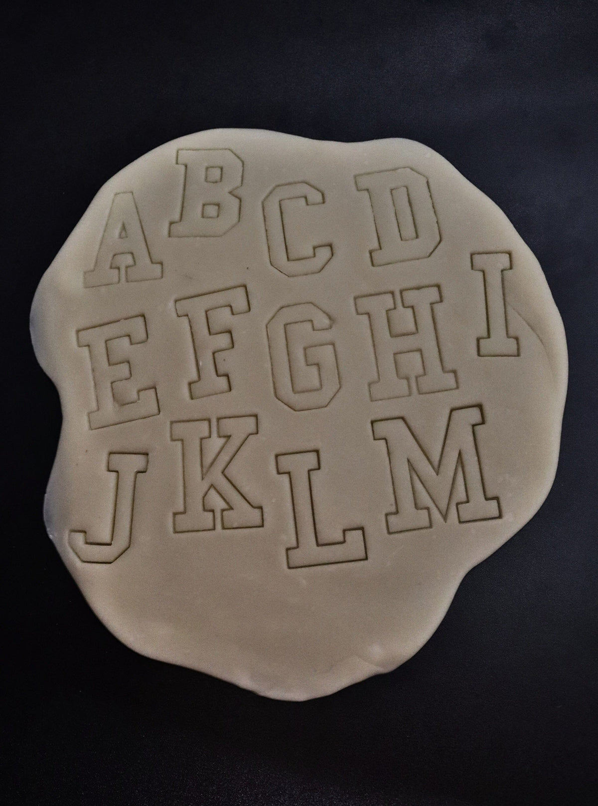 College Alphabet Cookie Cutter Set Letters/ Numbers/ Shapes Cookie Cutter Lady