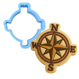 Compass Directions 1 Cookie Cutter | Stamp | Stencil - SHARP EDGES - FAST Shipping - Choose Your Own Size! #1 Cookie Cutter Lady LITTLE - 3 Inches (7.62cm) Cookie Cutter ONLY (Outline) 