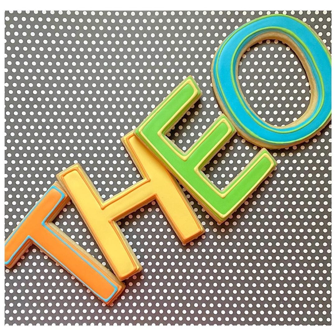 Coolvetica Cookie Cutter Letter Set Letters/ Numbers/ Shapes Cookie Cutter Lady