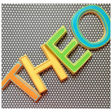 Coolvetica Cookie Cutter Letter Set Letters/ Numbers/ Shapes Cookie Cutter Lady