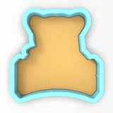 a cookie shaped like a piece of bread