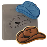 Cowboy Hat Cookie Cutter | Stamp | Stencil #1 Miscellaneous Cookie Cutter Lady 