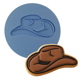 Cowboy Hat Cookie Cutter | Stamp | Stencil #1 Miscellaneous Cookie Cutter Lady 
