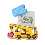 Crane Love Cookie Cutter | Stamp | Stencil #1 Comic Book / Vehicles Cookie Cutter Lady 