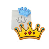Crown Cookie Cutter | Stamp | Stencil #1 Girly / Dolls / Princess Cookie Cutter Lady 
