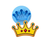 Crown Cookie Cutter | Stamp | Stencil #1 Girly / Dolls / Princess Cookie Cutter Lady MINI - 2 Inches (5cm) **BUNDLE** Cutter + Debosser 