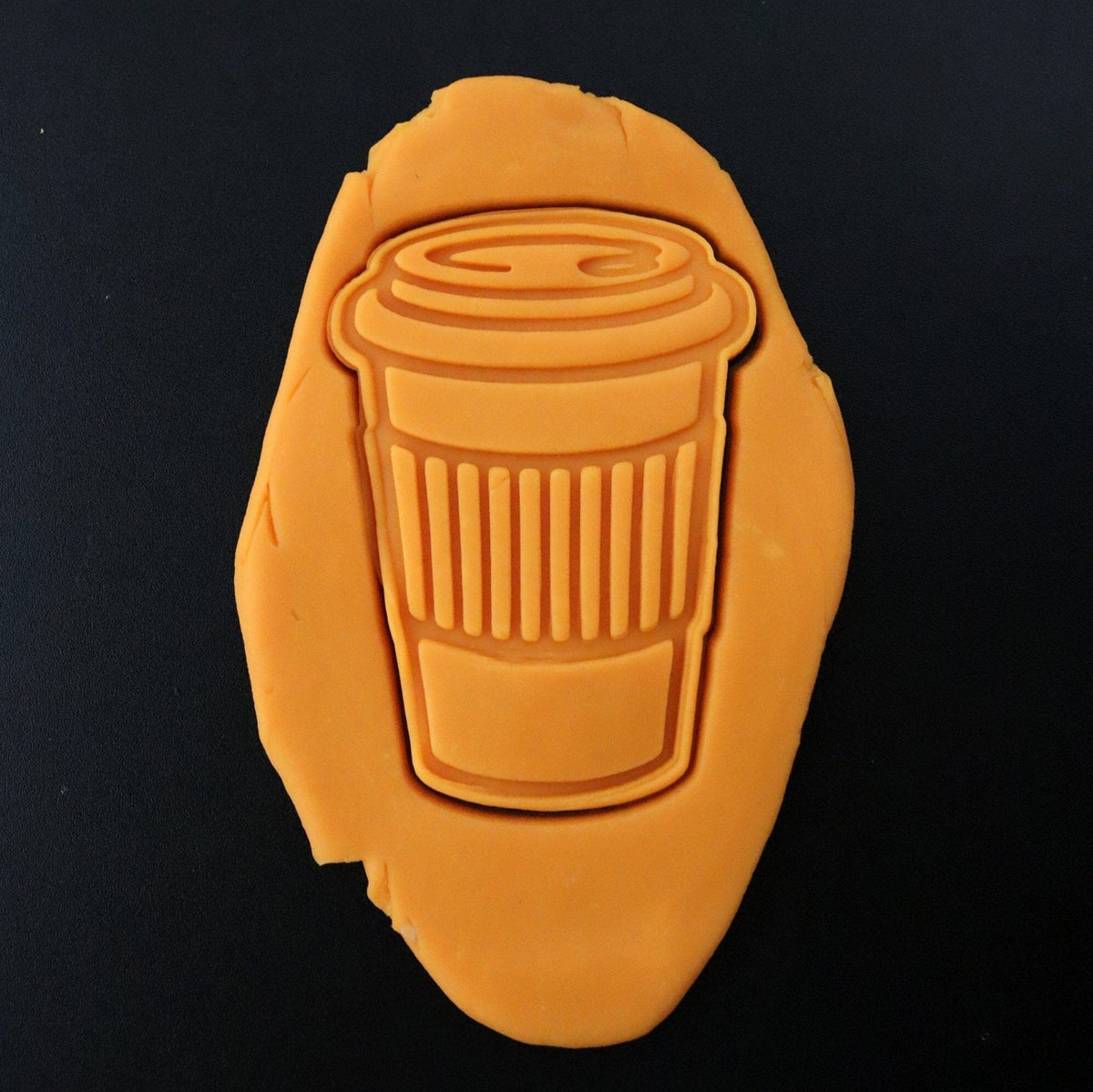 Cup of Coffee with Sleeve Cookie Cutter | Stamp | Stencil - SHARP EDGES - FAST Shipping - Choose Your Own Size! #1 Cookie Cutter Lady 