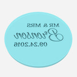 CUSTOM Cookie Embosser & Cutter Wedding Names with Date, Cookie Biscuit Stamp Fondant Wedding Clay Cake Decorating Icing Cupcakes Debosser Cookie Cutter Lady 
