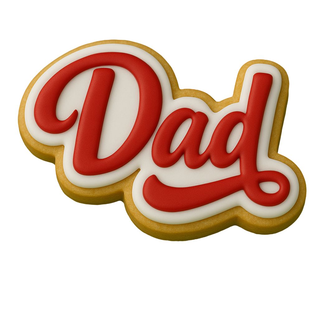 Dad Cookie Cutter | Stamp | Stencil #1A