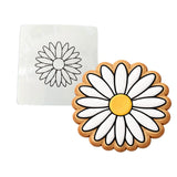 Daisy Flower Cookie Cutter | Stamp | Stencil #2 Animals & Dinosaurs Cookie Cutter Lady MINI - 2 Inches (5cm) Stencil ONLY 