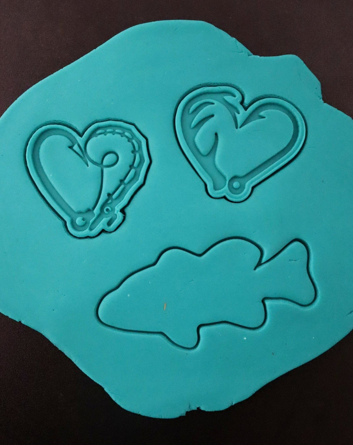 Deer Antler Hook Cookie Cutter | Stamp | Stencil #1 Boys/ Army / Outdoorsman Cookie Cutter Lady 