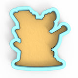a cookie cutter shaped like the shape of a bear