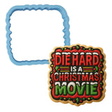 Die Hard is a Christmas Movie Cookie Cutter | Stamp | Stencil - SHARP EDGES - FAST Shipping - Choose Your Own Size! #1 Cookie Cutter Lady LITTLE - 3 Inches (7.62cm) Cookie Cutter ONLY (Outline) 
