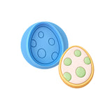 Dinosaur Egg Cookie Cutter | Stamp | Stencil #1 Animals & Dinosaurs Cookie Cutter Lady MINI - 2 Inches (5cm) **BUNDLE** Cutter + Debosser 