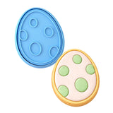 Dinosaur Egg Cookie Cutter | Stamp | Stencil #1 Animals & Dinosaurs Cookie Cutter Lady MINI - 2 Inches (5cm) **BUNDLE** Cutter + Stamp 