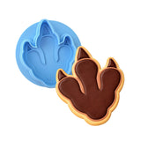 Dinosaur Footprint Cookie Cutter | Stamp | Stencil #1 Animals & Dinosaurs Cookie Cutter Lady MINI - 2 Inches (5cm) **BUNDLE** Cutter + Debosser 