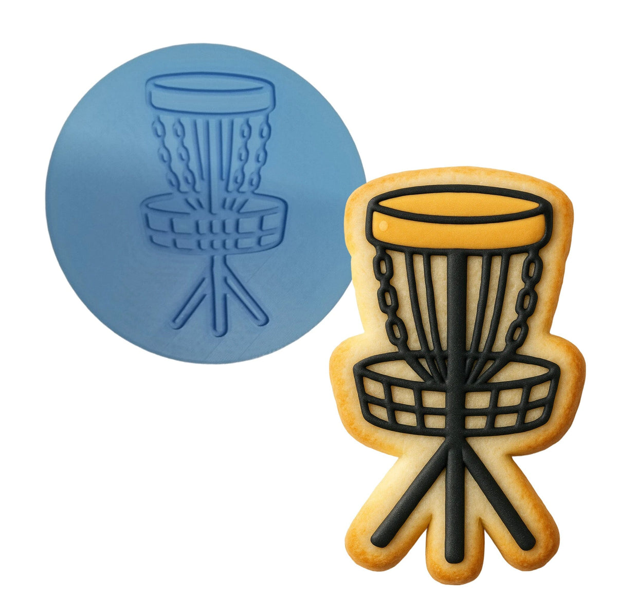 Disc Golf Chains 1 Cookie Cutter | Stamp | Stencil - SHARP EDGES - FAST Shipping - Choose Your Own Size! #1 Cookie Cutter Lady LITTLE - 3 Inches (7.62cm) Debosser ONLY 