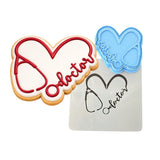 Doctor Heart Cookie Cutter | Stamp | Stencil #1 School / Grad Cookie Cutter Lady 