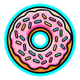 Donut Center Cut Cookie Cutter | Stamp | Stencil - SHARP EDGES - FAST Shipping - Choose Your Own Size! #1 Cookie Cutter Lady 