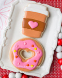 Donut Center Cut Cookie Cutter | Stamp | Stencil - SHARP EDGES - FAST Shipping - Choose Your Own Size! #1 Cookie Cutter Lady 