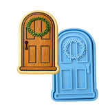 Door Cookie Cutter | Stamp | Stencil - SHARP EDGES - FAST Shipping - Choose Your Own Size! #1 Cookie Cutter Lady LITTLE - 3 Inches (7.62cm) **BUNDLE** Cutter + Stamp 