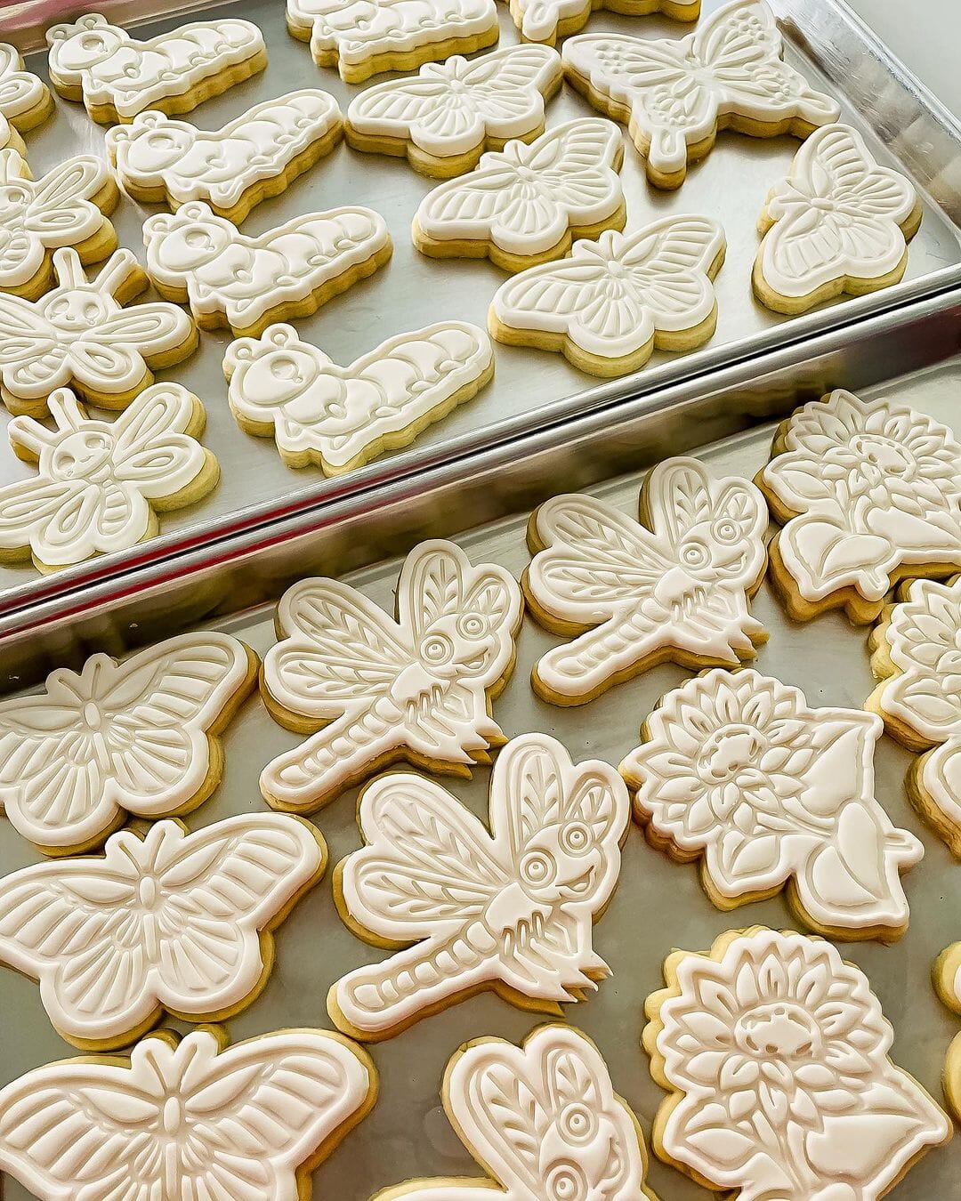 Dragonfly Cookie Cutter | Stamp | Stencil #2 Easter / Spring / Flower Cookie Cutter Lady 