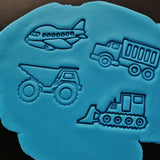 Dump Truck Cookie Cutter | Stamp | Stencil #1 Comic Book / Vehicles Cookie Cutter Lady 