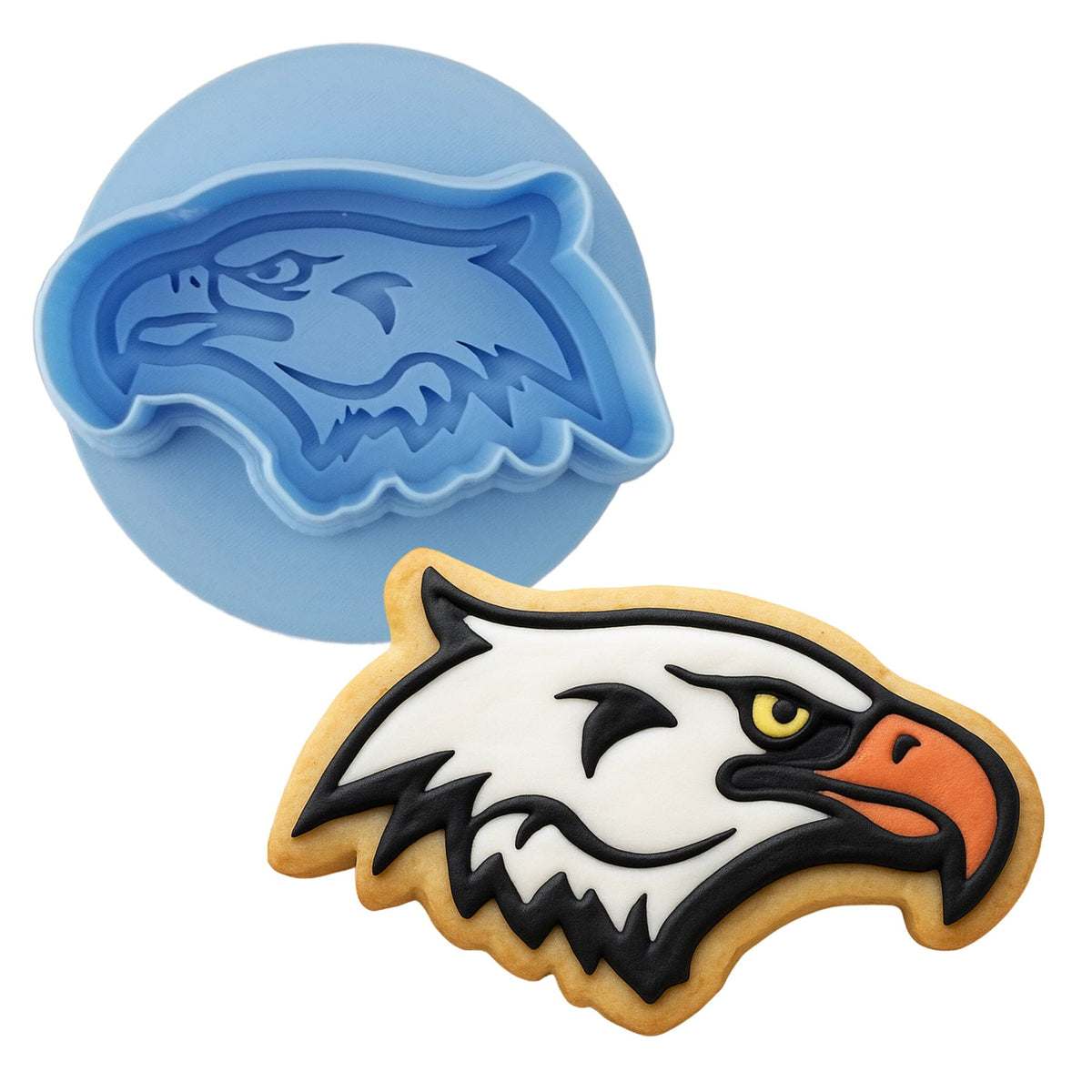 Eagles Cookie Cutter | Stamp | Stencil #B Animals & Dinosaurs Cookie Cutter Lady 