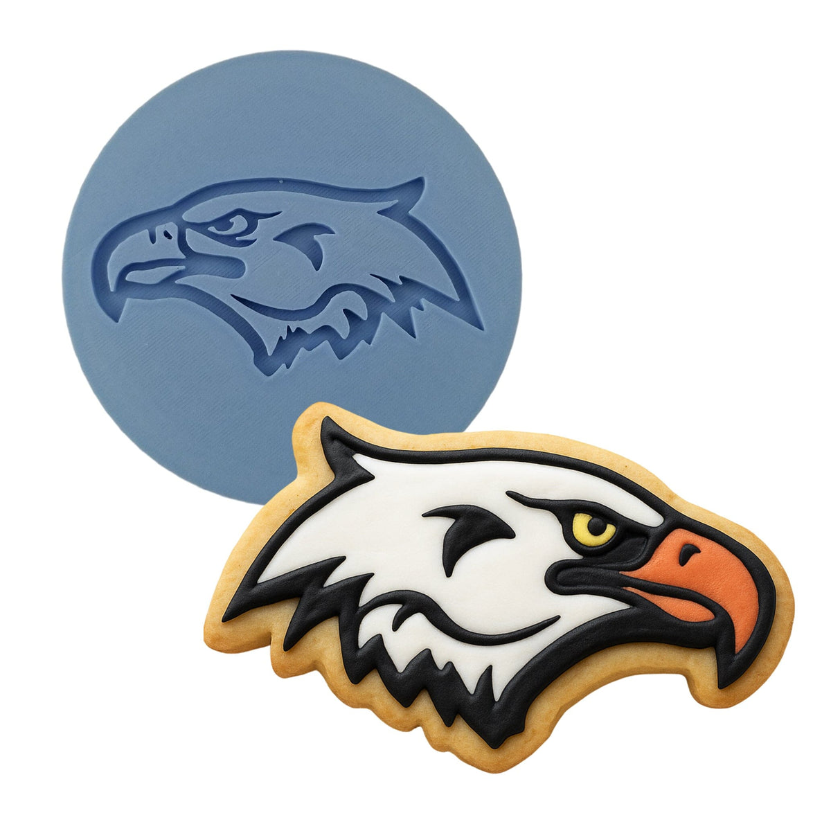 Eagles Cookie Cutter | Stamp | Stencil #B Animals & Dinosaurs Cookie Cutter Lady 