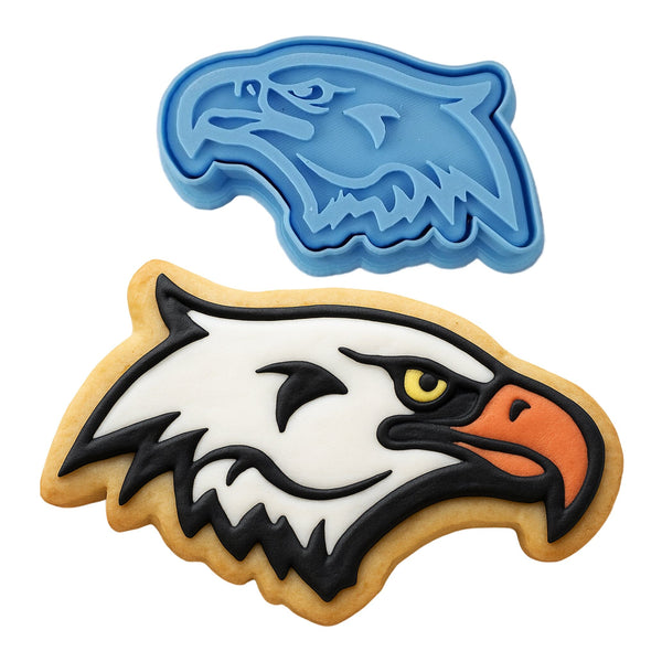 Eagles Cookie Cutter | Stamp | Stencil #B Animals & Dinosaurs Cookie Cutter Lady 