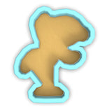 a cookie shaped like the shape of a bear