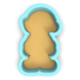 a cookie cutter shaped like a teddy bear