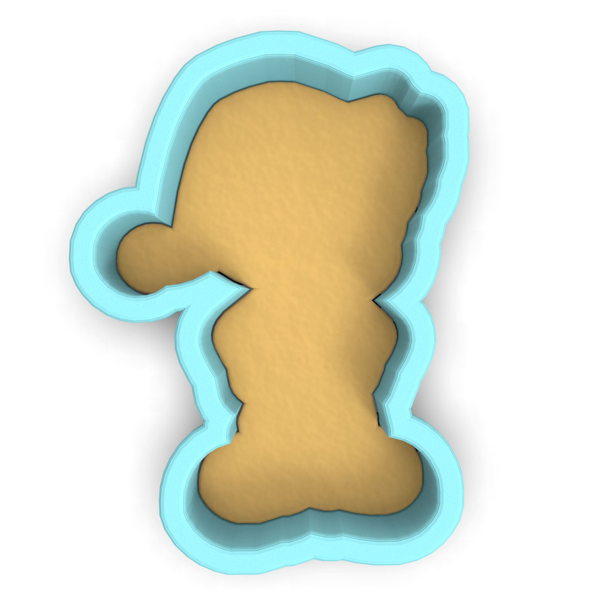 a cookie cutter shaped like the letter i