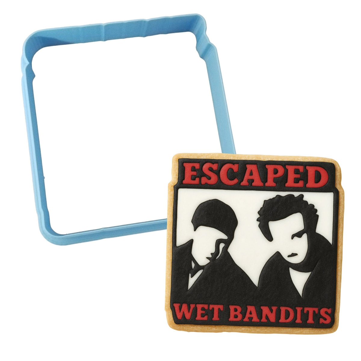 Escaped Wet Bandits Cookie Cutter | Stamp | Stencil Xmas / Winter / NYE Cookie Cutter Lady 