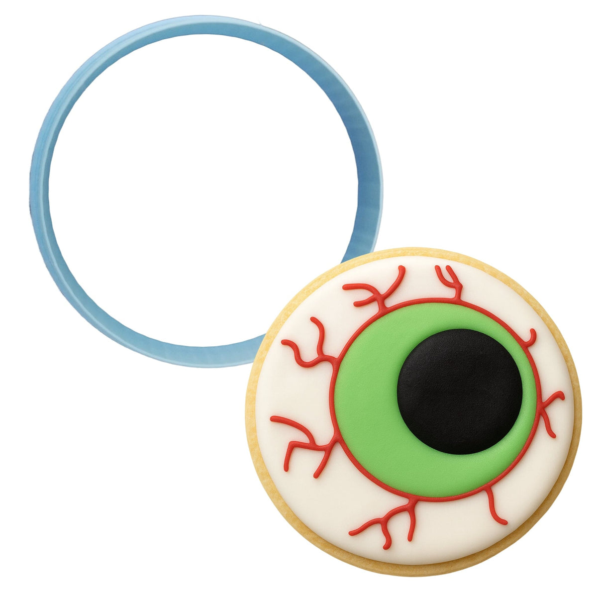 Eyeball Cookie Cutter | Stamp | Stencil #1 Halloween / Fall Cookie Cutter Lady 