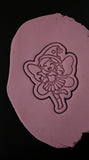 Fairy Cute Pink and Green Cookie Cutter | Stamp | Stencil - SHARP EDGES - FAST Shipping - Choose Your Own Size! #1 Cookie Cutter Lady 