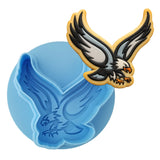 Falcon Eagle Hawk Cookie Cutter | Stamp | Stencil #1 Animals & Dinosaurs Cookie Cutter Lady MINI - 2 Inches (5cm) **BUNDLE** Cutter + Debosser 