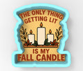 Fall Candle Sign Cookie Cutter | Stamp | Stencil - SHARP EDGES - FAST Shipping - Choose Your Own Size! #1