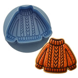 Fall Sweater Cookie Cutter | Stamp | Stencil - SHARP EDGES - FAST Shipping - Choose Your Own Size! #1 Cookie Cutter Lady 