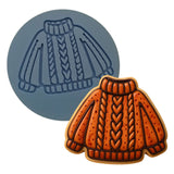 Fall Sweater Cookie Cutter | Stamp | Stencil - SHARP EDGES - FAST Shipping - Choose Your Own Size! #1 Cookie Cutter Lady 