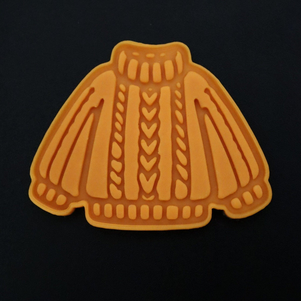 Fall Sweater Cookie Cutter | Stamp | Stencil - SHARP EDGES - FAST Shipping - Choose Your Own Size! #1 Cookie Cutter Lady 