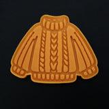 Fall Sweater Cookie Cutter | Stamp | Stencil - SHARP EDGES - FAST Shipping - Choose Your Own Size! #1 Cookie Cutter Lady 