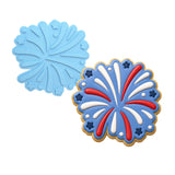 Firework Cookie Cutter | Stamp | Stencil #6 Cookie Cutters Cookie Cutter Lady MINI - 2 Inches (5cm) Stamp ONLY 