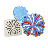 Firework Cookie Cutter | Stamp | Stencil #6 Cookie Cutters Cookie Cutter Lady 