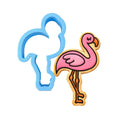 Flamingo Cookie Cutter | Stamp | Stencil #1 Animals & Dinosaurs Cookie Cutter Lady MINI - 2 Inches (5cm) Cookie Cutter ONLY (Outline) 