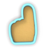 a cookie shaped like a heart on a white background