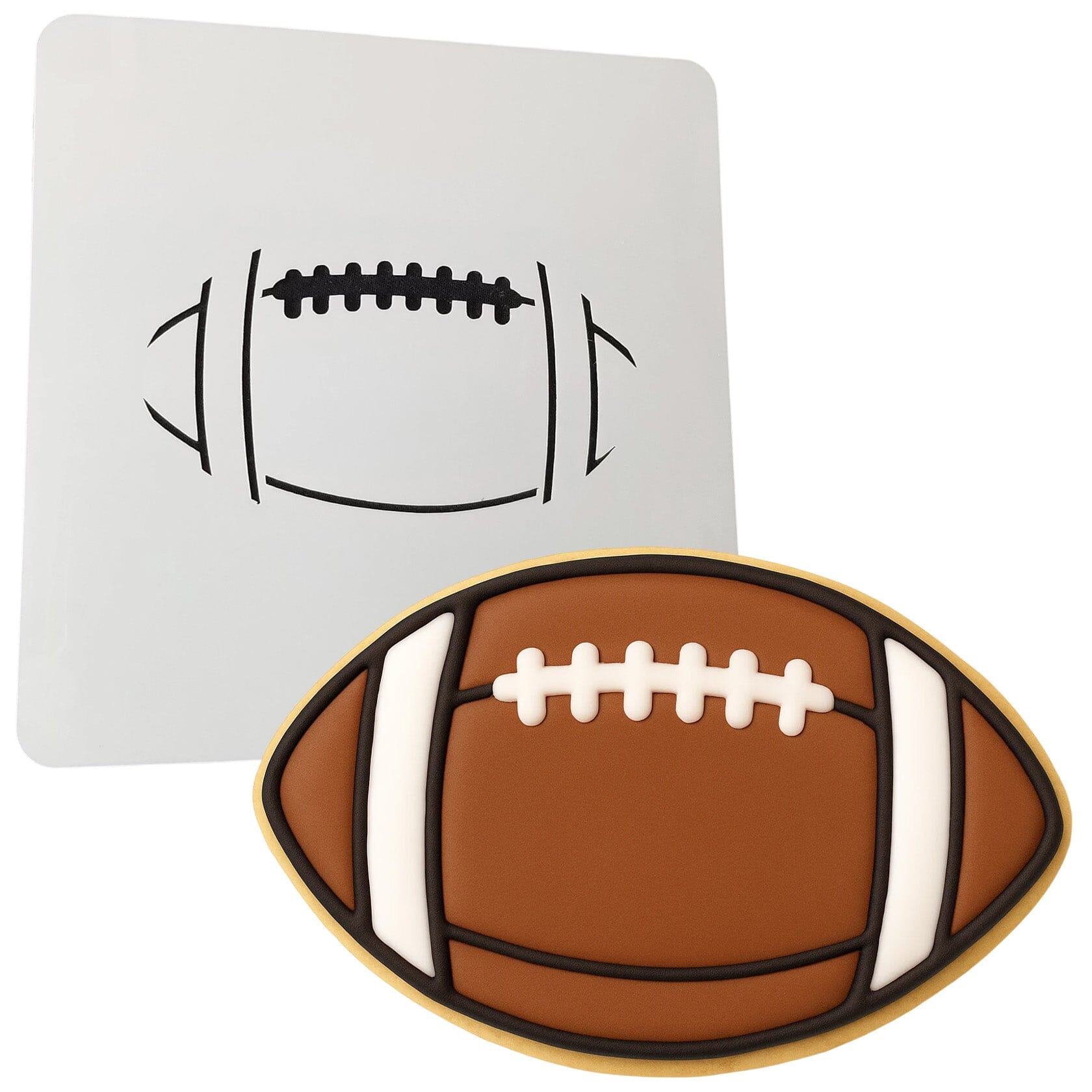 Football Cookie Cutter 3 1/2 – Ann Clark Cookie Cutters – La Guilde Culinaire